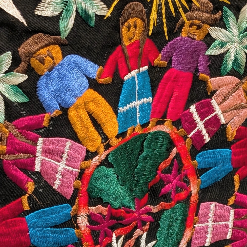NWOT Beckwoman S Handmade Embroidered 100% Cotton Vest - Picture 3 of 5